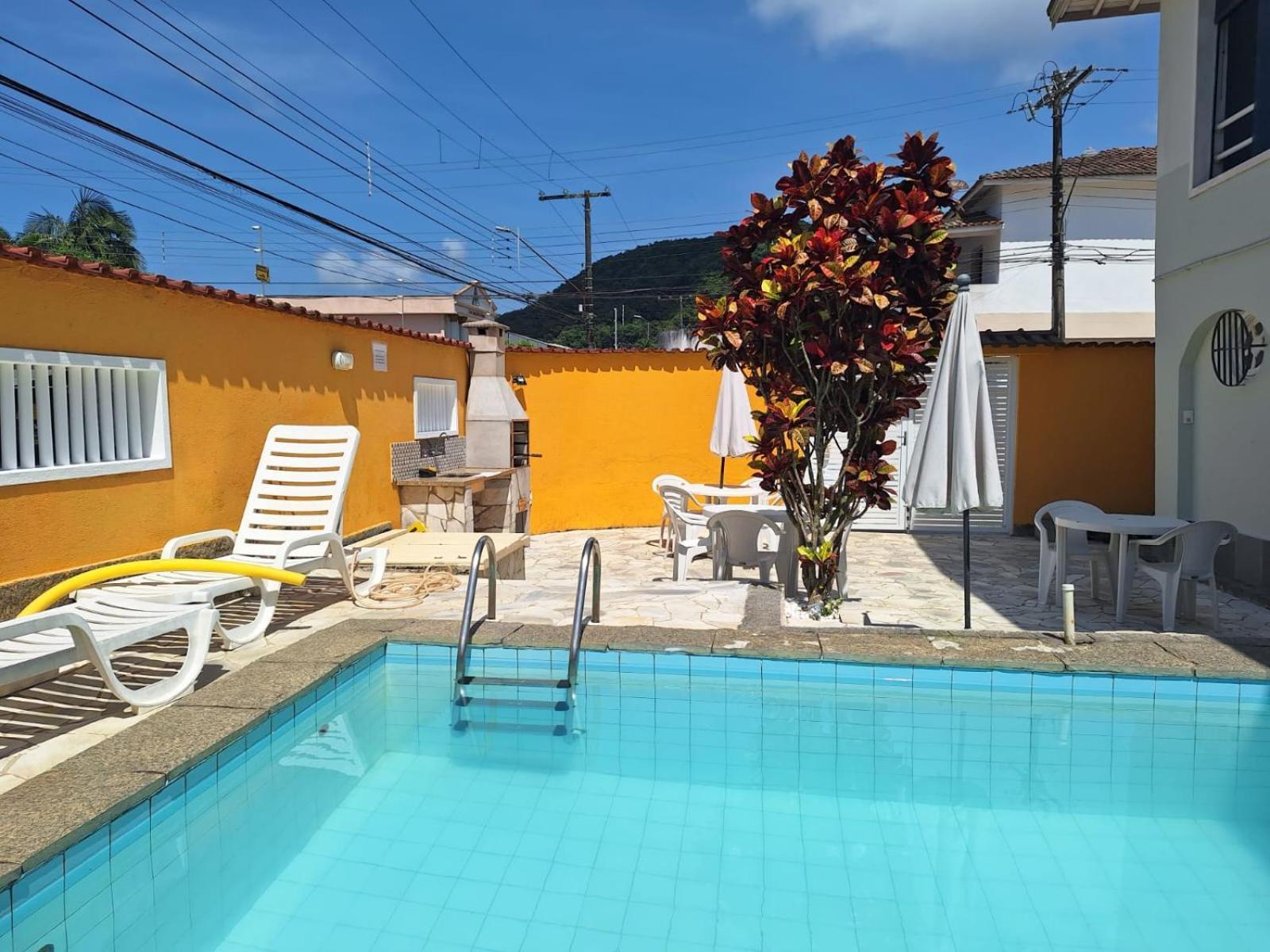 Pousada Casa Da Praia Guarujá Eksteriør billede